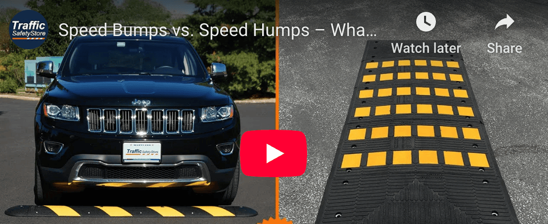 How to Choose a Speed Bump vs a Speed Hump